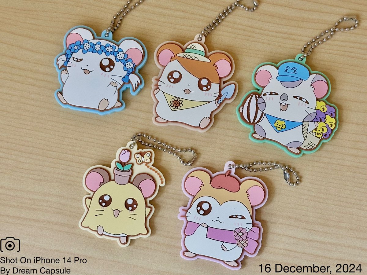 ?新入荷ガチャ商品プレゼントCP? お花モチーフがかわいい?ハム太郎 