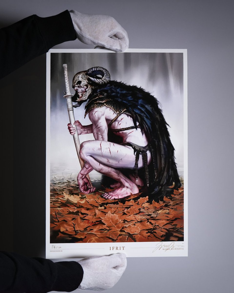 sixmorevodka's tweet photo. Limited edition Degenesis art prints are still available in the SMV shop! They all come signed and numbered.

All orders until the end of 2024, come with free Orken preview material! 🧡

Link to the SMV shop: https://t.co/p1VqjnSjV2

#artprints #degenesis #berlinartist #markodjurdjevic