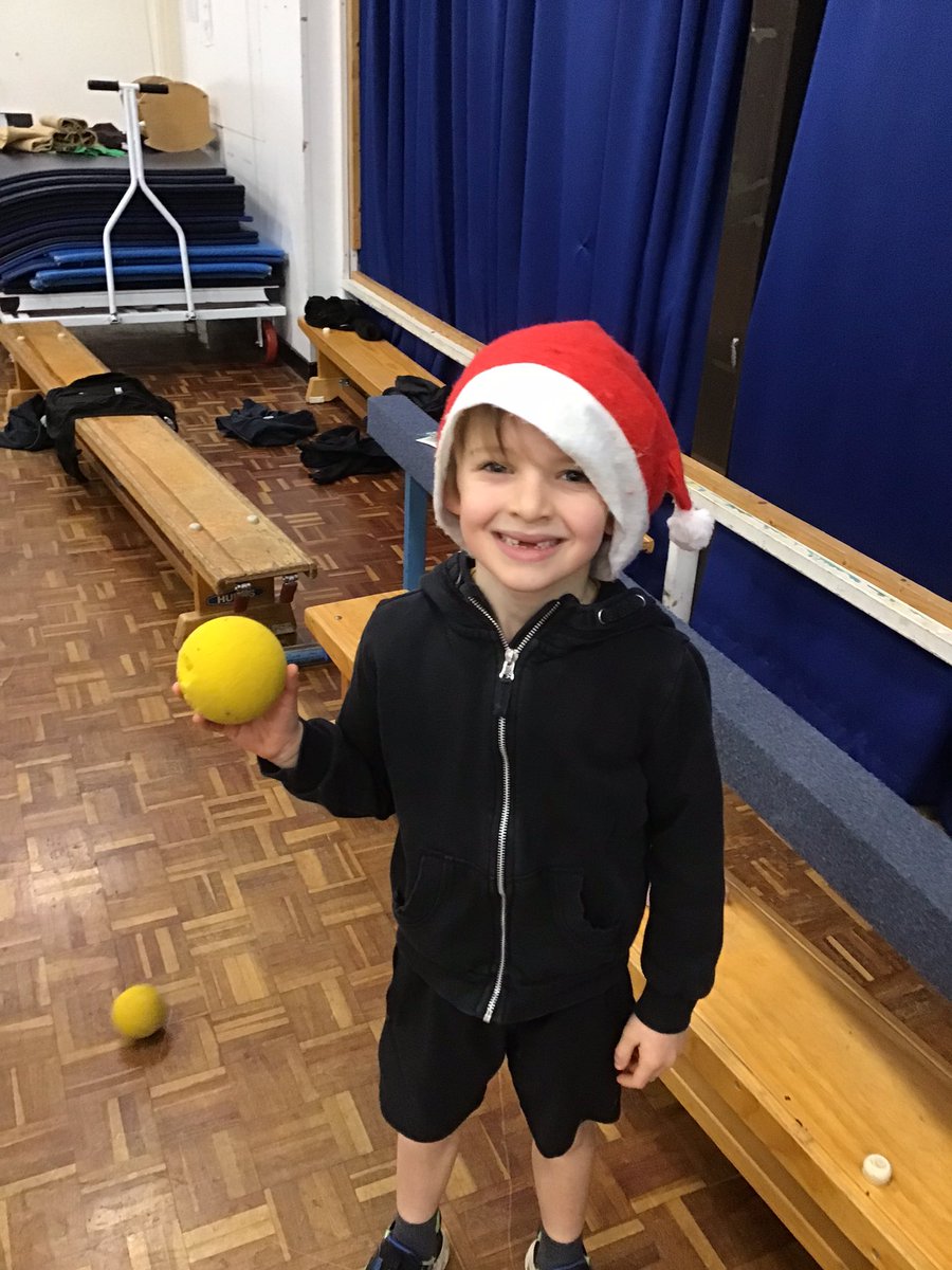 Y2Gayton's tweet photo. Year 2, having so much festive PE fun with @MikeHallStar this morning. Improving our ball skills with a memorable snowball fight! @GaytonPrimary https://t.co/oLDsVpxrIb