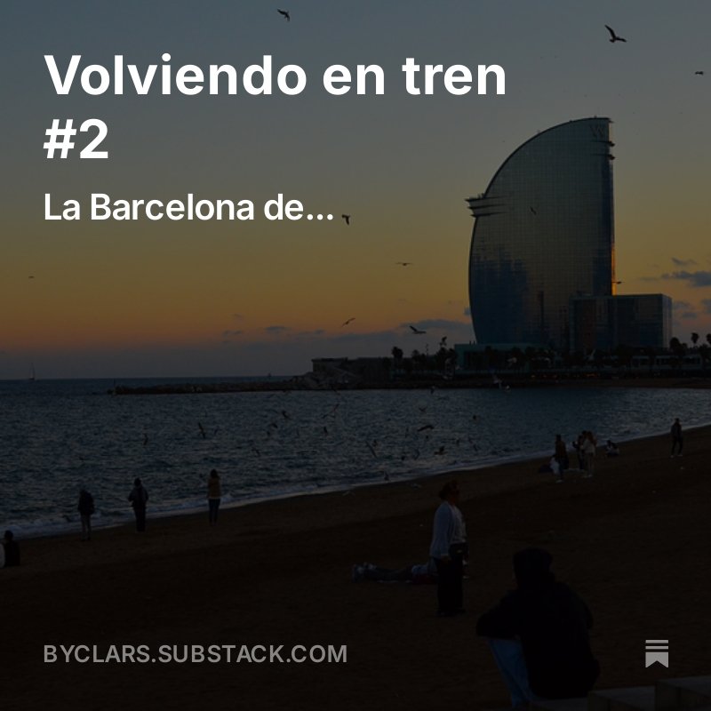 claraa_58's tweet photo. viajé a Barcelona y escribí esto a la vuelta, sobre la ciudad y el proceso de cambio (o algo así) 

https://t.co/T0m4OywvQX https://t.co/PW3BeYzZEB