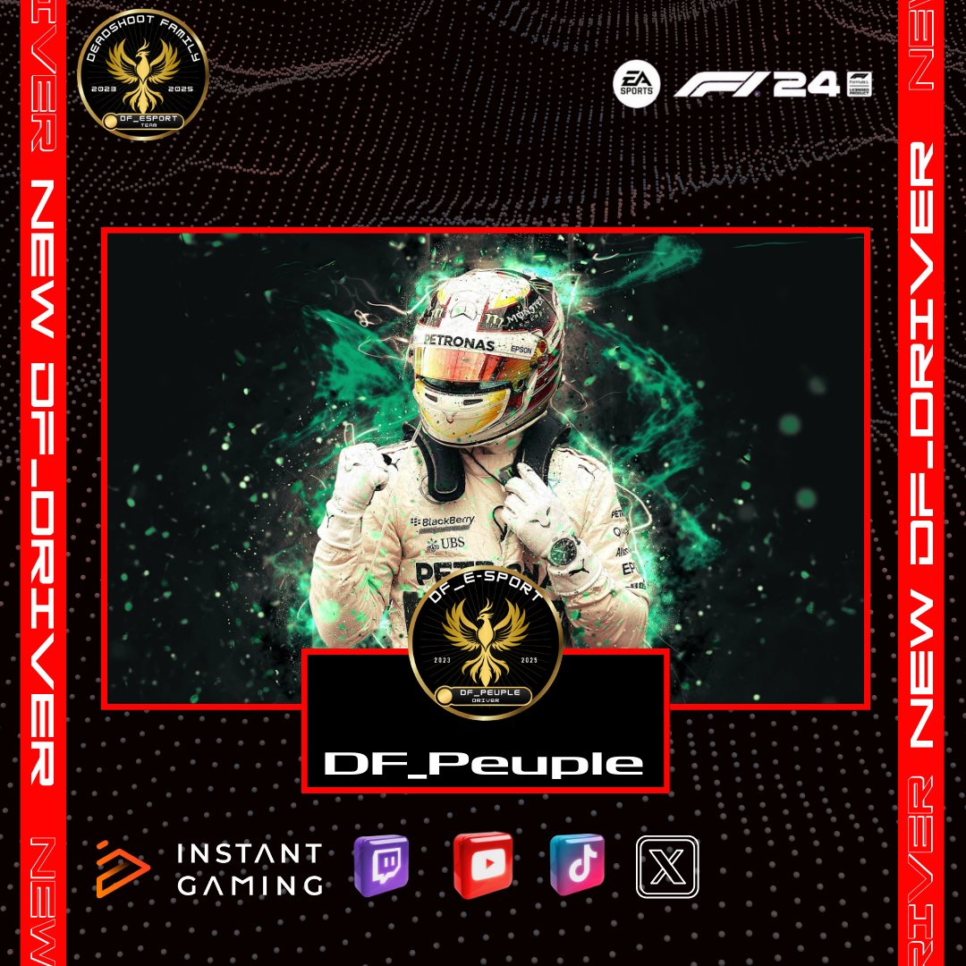 DF Esport (@dfesport_off) on Twitter photo ๐ข Recruitment Announcement | <a href="/Ewan_rml971/">FTR_PEUPLE</a>
Today a new driver has been added to the DF roster
Welcome to us ๐ค ๐ข Recruitment Announcement | <a href="/Ewan_rml971/">FTR_PEUPLE</a>
Today a new driver has been added to the DF roster
Welcome to us ๐ค