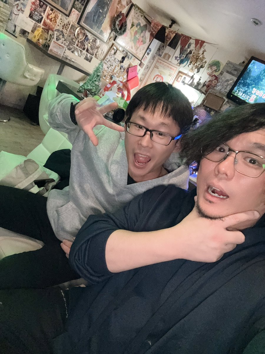 おいなりサマーさん(@inari_summer )が遊びに来てくれたよ🥰
中野で飲んでます!! 