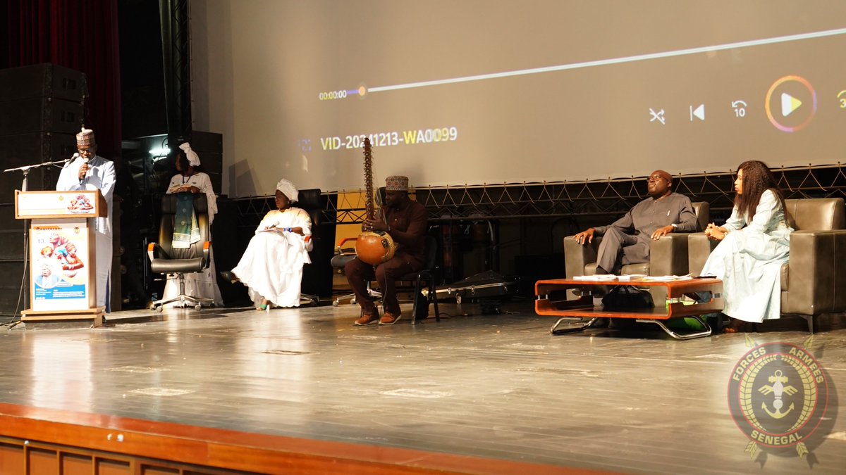 MFASenegal's tweet image. Les Associations des épouses de militaires et de gendarmes, en relation avec le Ministère des #Forcesarmées, ont organisé une #conférence sur les #Migrations irrégulière ce 13 déc 2024 au grand théâtre. @PR_Senegal @Min_Interieur @mfsgouvsn @gendarmeriena18 @MarineNation_SN