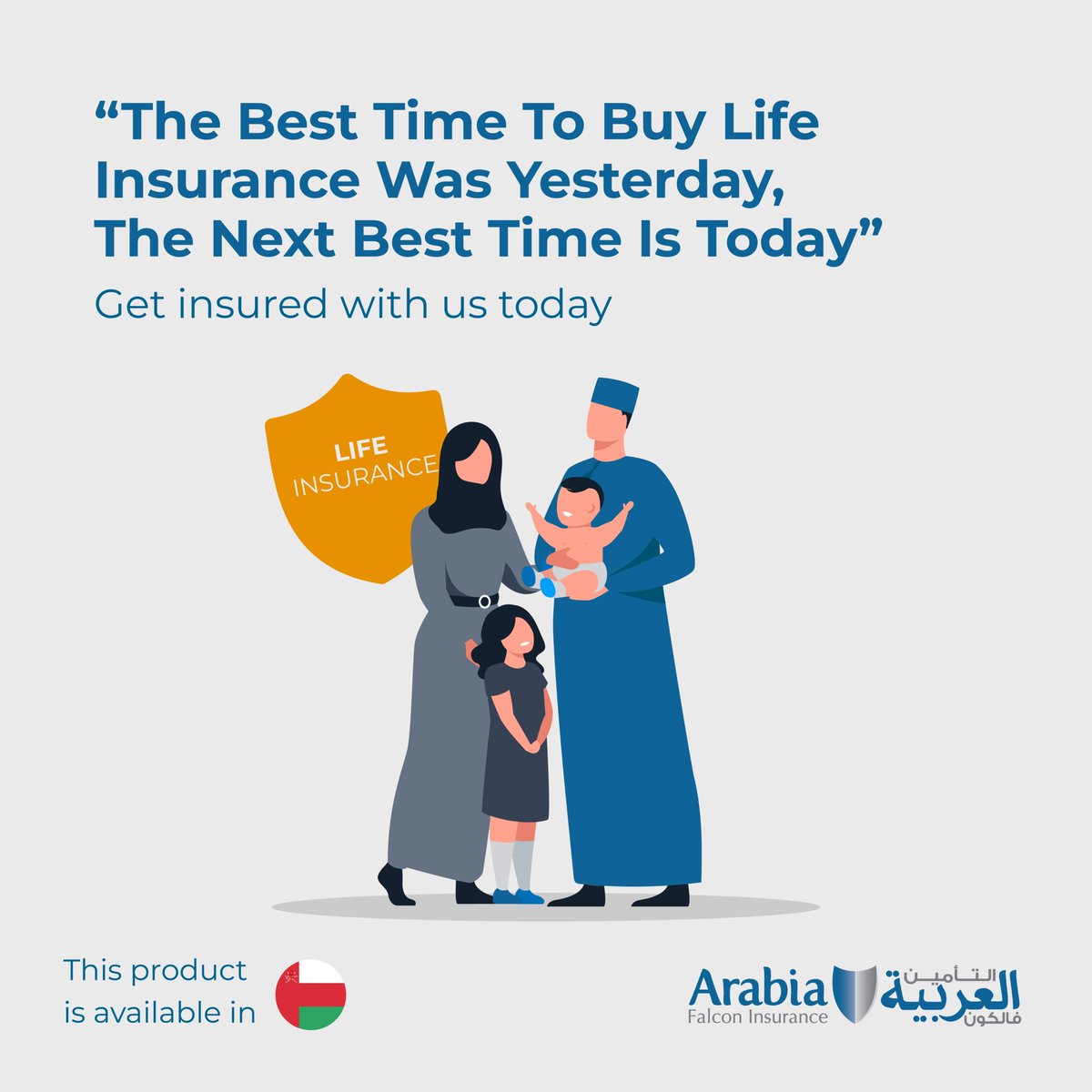 ArabiaSaog's tweet photo. Prepare for the unexpected and insure your loved ones. Contact us today to get your tailored policy.

#AFIC #Oman #LifeInsurance https://t.co/L1wjIysUEr