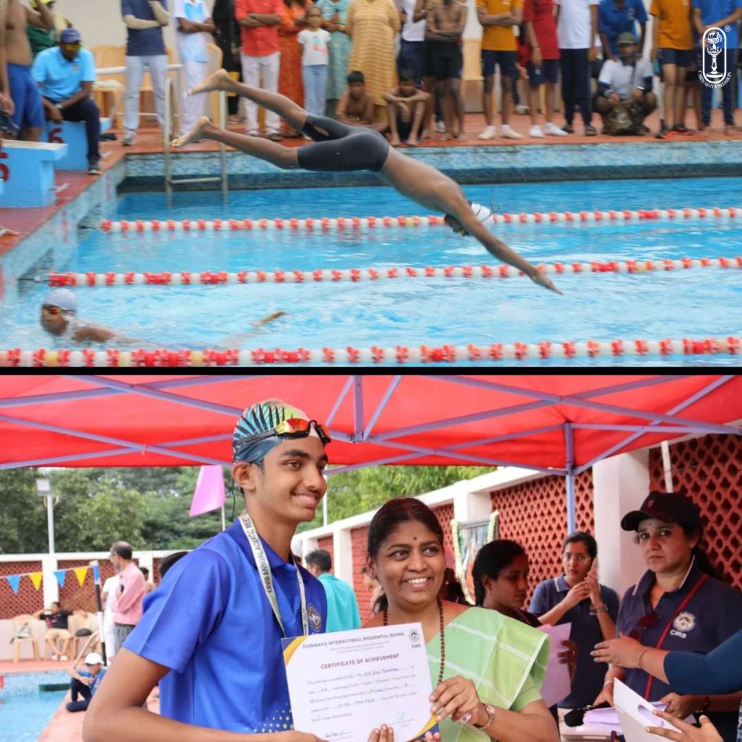 ChinmayaMission's tweet photo. Khel Mela, the much-anticipated Annual Sports Day of Chinmaya International Residential School (CIRS), Tamil Nadu, was celebrated with unparalleled enthusiasm and vigor.#ChinmayaMission #AnnualSportsDay #CIRS #ChinmayaYuva #ChinmayaYuvak #Yuvak #SportsDay #physicalTraining https://t.co/57ih0GzkNM