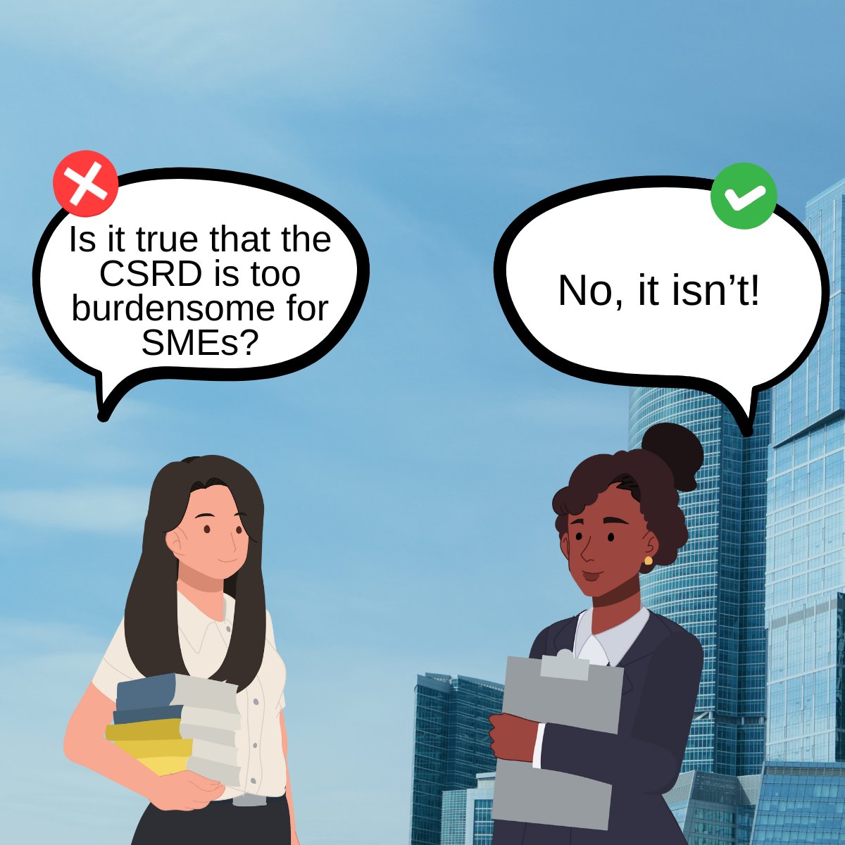 ❌ “CSRD is too burdensome for SMEs!” - WRONG!
✅It’s not!
🔍SMEs can opt out of reporting until 2029! Additionally, they can benefit from much simpler dedicated standards that simplify requirements! #CSRD
wwfeu.awsassets.panda.org/downloads/sust…