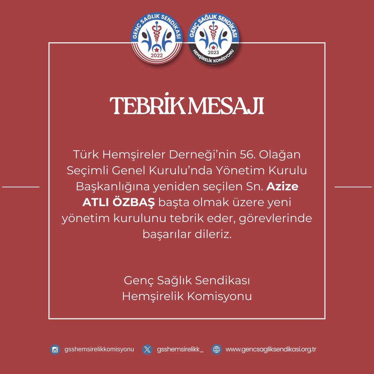 GSSHEMŞİRELİKKOMİSYONU (@gsshemsirelikk_) on Twitter photo 