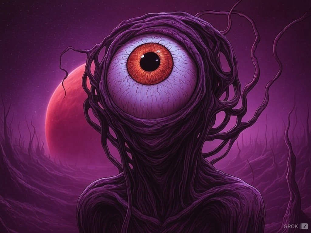 MikeRandomArt's tweet photo. ▫️nightmare eye creature▫️
🔹surreal art🔹
#AIart #Grok2 #Grok2images #grokAIart #surrealism #surrealismAIart #surreal #surrealAIart #surrealart #surrealcreature #surrealAIcreature https://t.co/LKPtNgM6lR