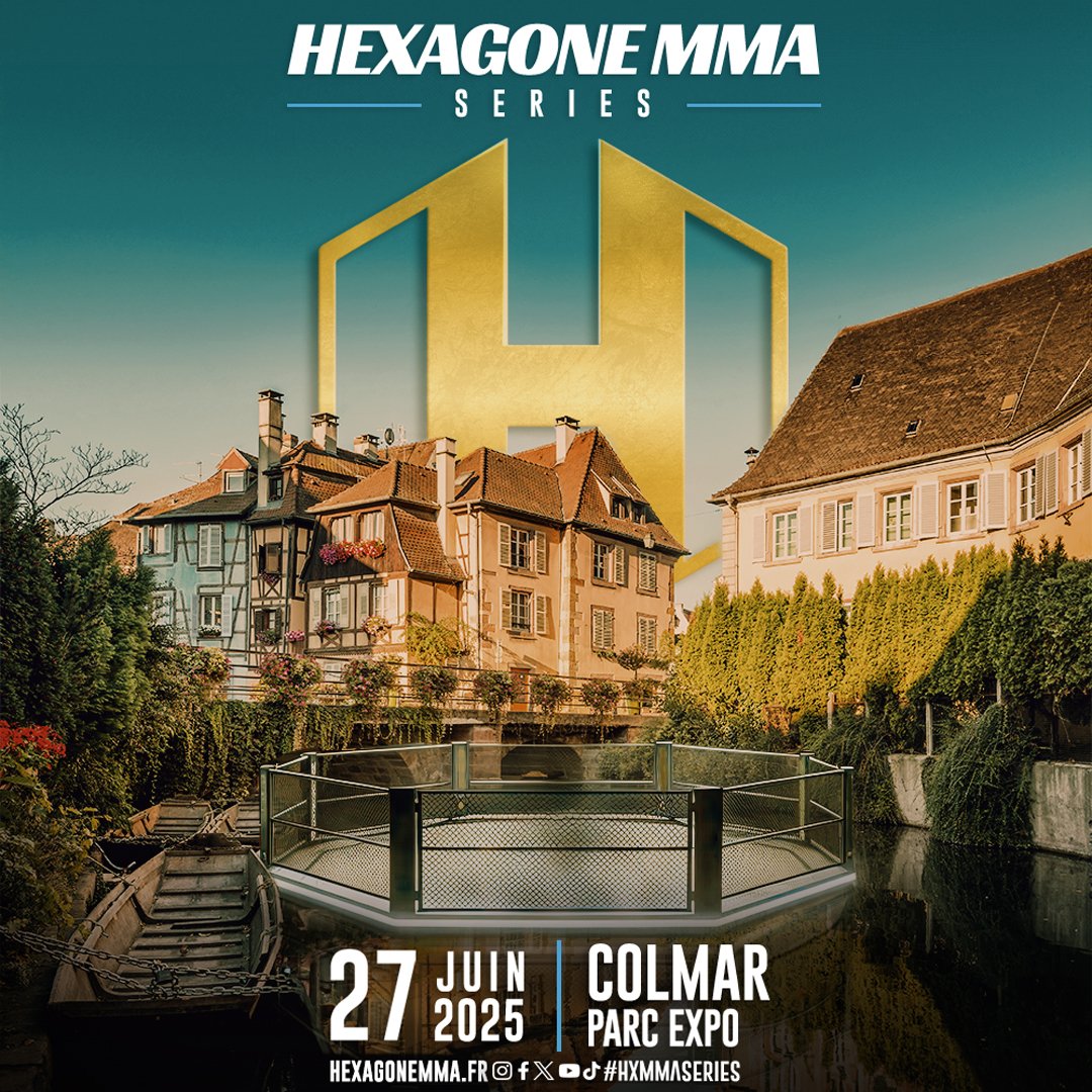 Le MMA fait son grand retour à Colmar ! 
Rendez-vous le 𝘃𝗲𝗻𝗱𝗿𝗲𝗱𝗶 𝟮𝟳 𝗷𝘂𝗶𝗻 au Parc des Expositions de Colmar pour une soirée explosive où les meilleurs combattants s'affronteront dans la cage. 
📷 billetterie.colmar-expo.fr/?idwl=3
#MMA #colmar #colmarexpo #alsace #fight #combat