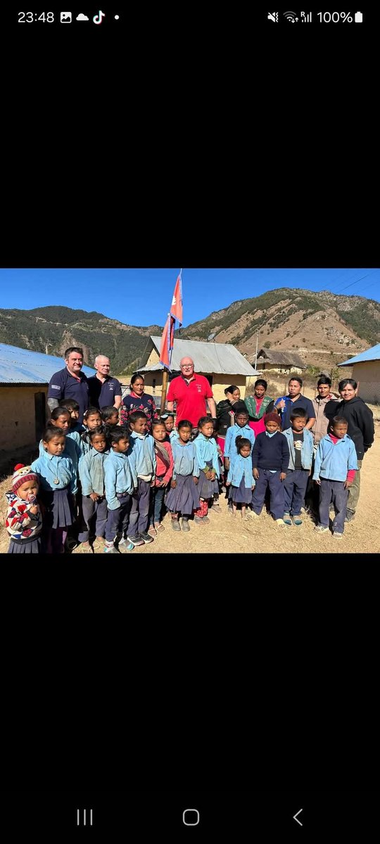 ForcesMerch's tweet image. We're proud to support this initiative to fund basic educational equipment for a school in Kojak village Rolpa district and to pay teachers. Former Chief of the General Staff Sir Peter Wall is a long-standing patron of this cause and made the trip with Gurkhas from this village.