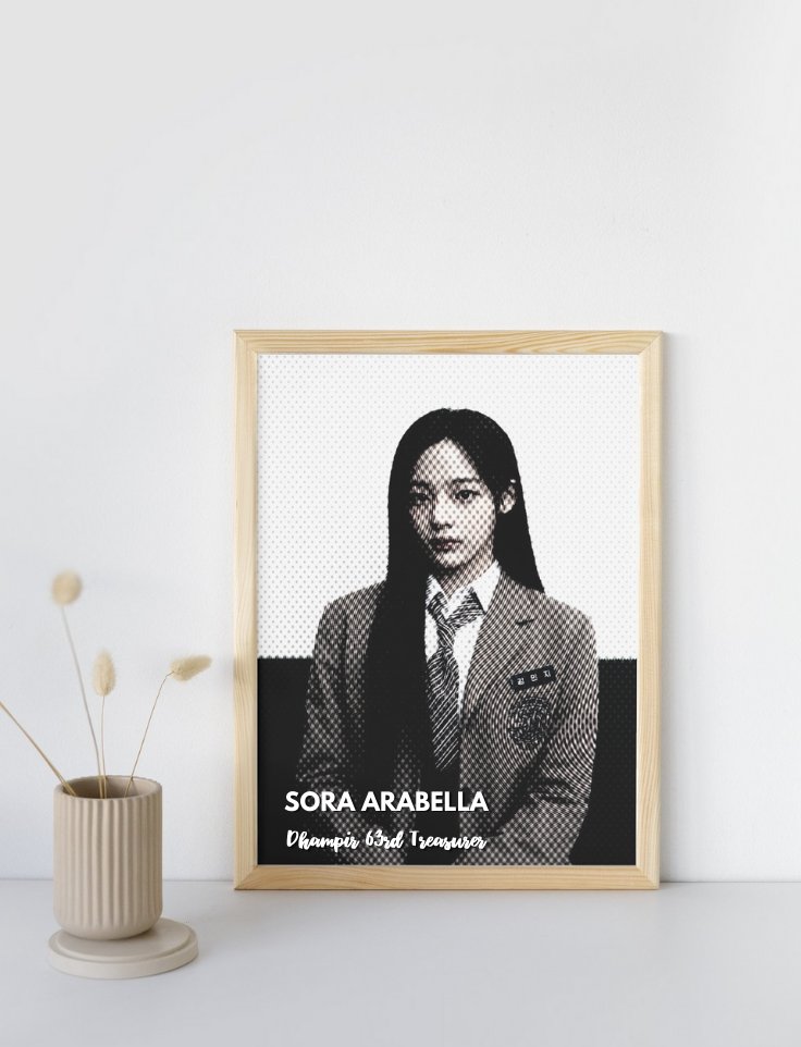 ㅤ

Dear Sora Arabella (<a href="/blluedsky/">空</a>),

Thank you for all of your hardworks and efforts for being 63rd Treasurer of Forza Dhampir. Adik bontotnya 63rd Crew yang ngurusin keuangan asrama nih bos! Semangat untuk jalan yang kamu tempuh kedepannya ya, Nak Sora. 🤍

ㅤ