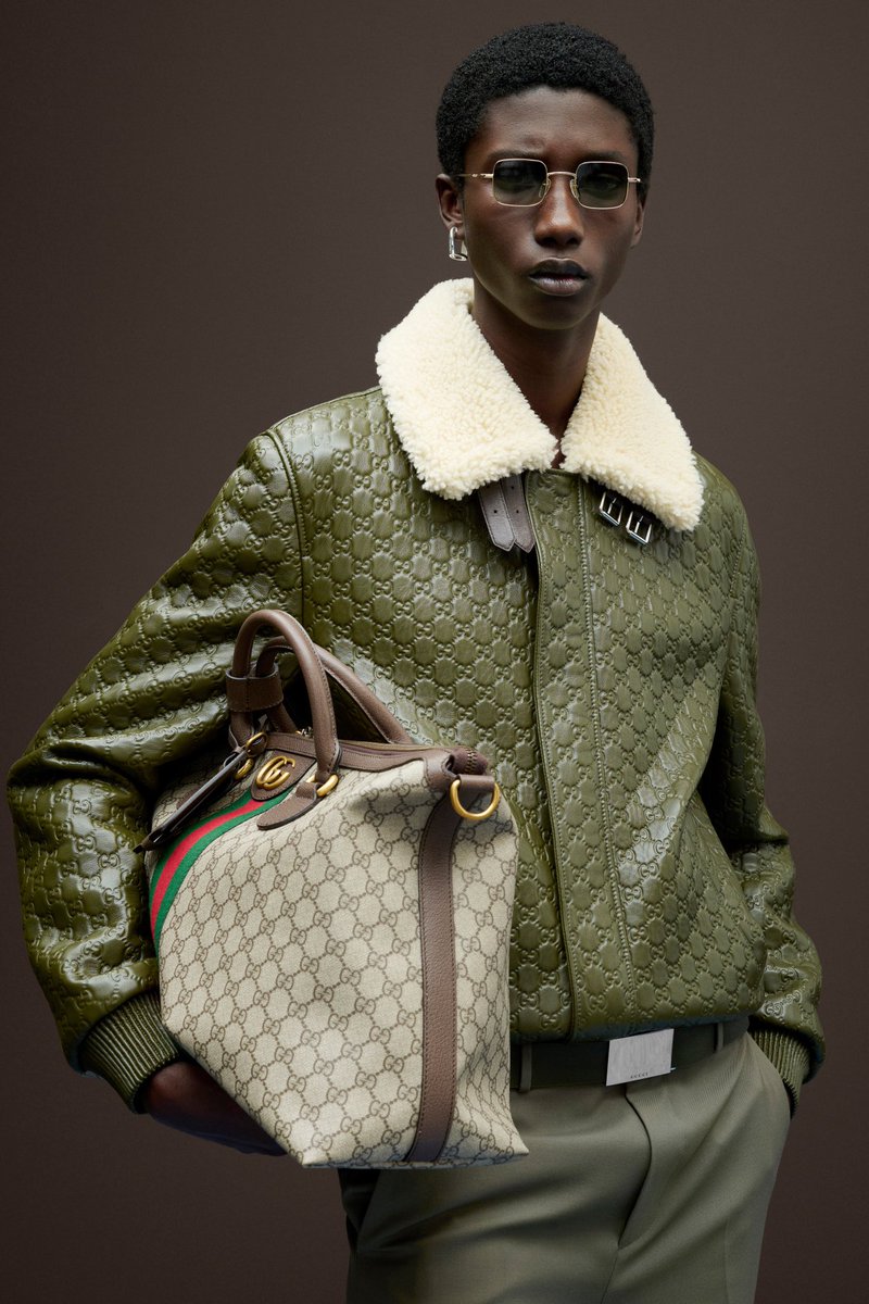 StreetFashion01's tweet photo. Gucci Pre-Fall 2025!!! https://t.co/gvwyYhtlXd