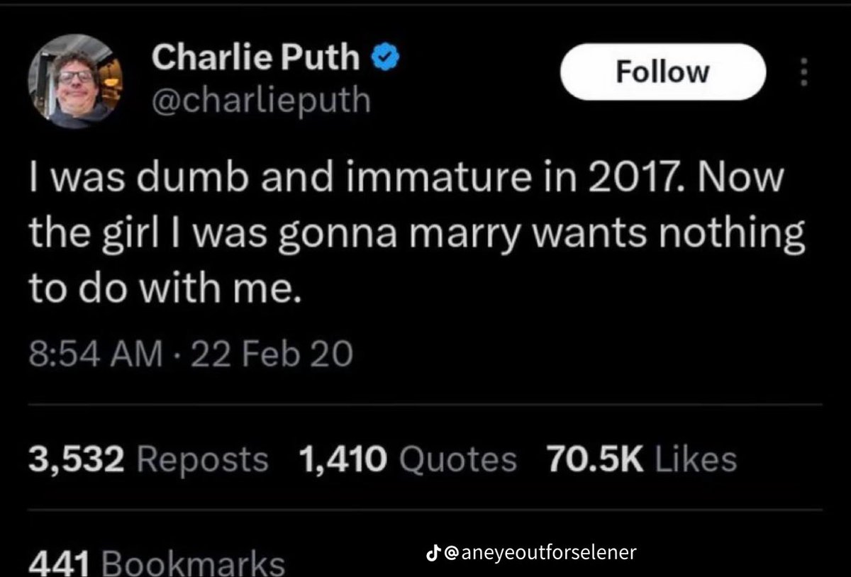 hypexhub's tweet photo. #charlieputh #selenagomez https://t.co/c1dgrBPpfn