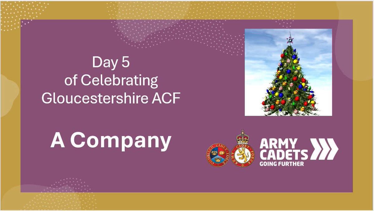 Gloucestershire Army Cadet Force tweet media