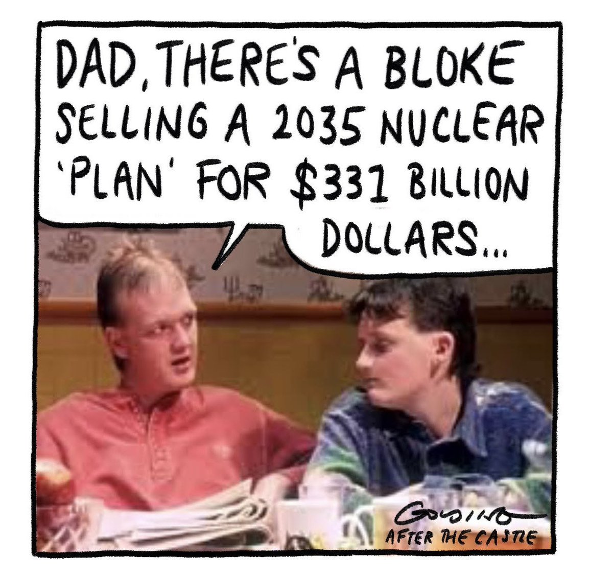 The Coalition lists their nuclear policy plan in the Trading Post 
<a href="/theage/">The Age</a>