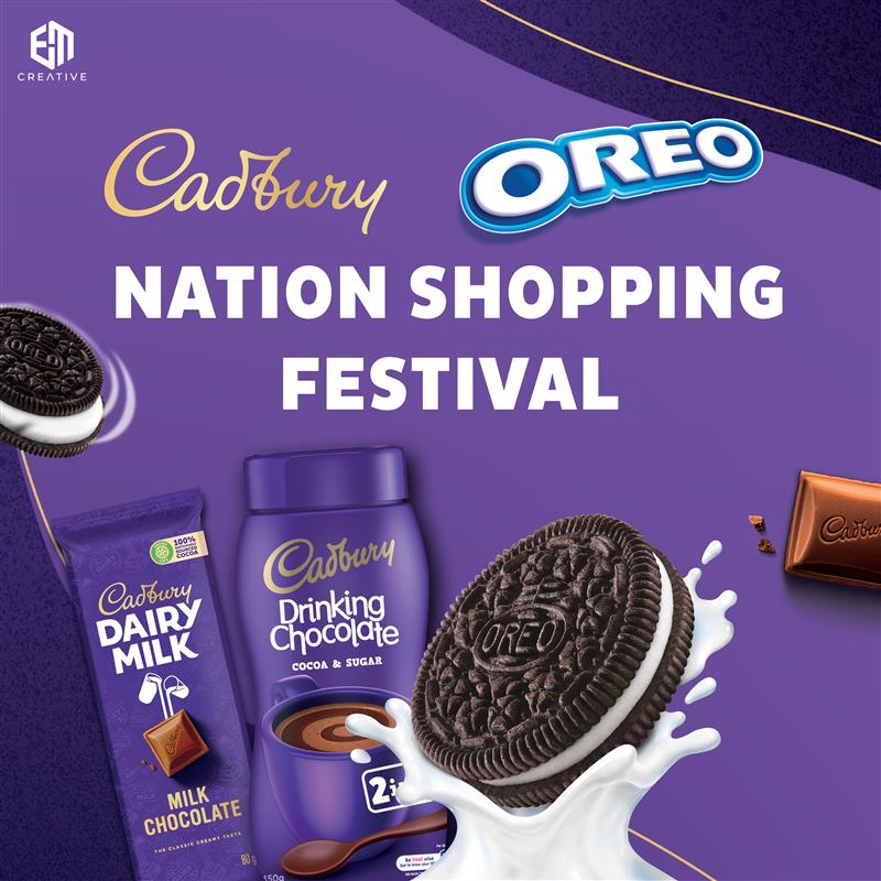 EMCreativeKE's tweet photo. E&amp;M Creative Agency proudly partnered with Cadbury for the Nation Shopping Festival 2024 at the KICC Courtyard. We were tasked with boosting brand visibility and driving consumer engagement through creative in-store activations. https://t.co/HSYomuJPwW