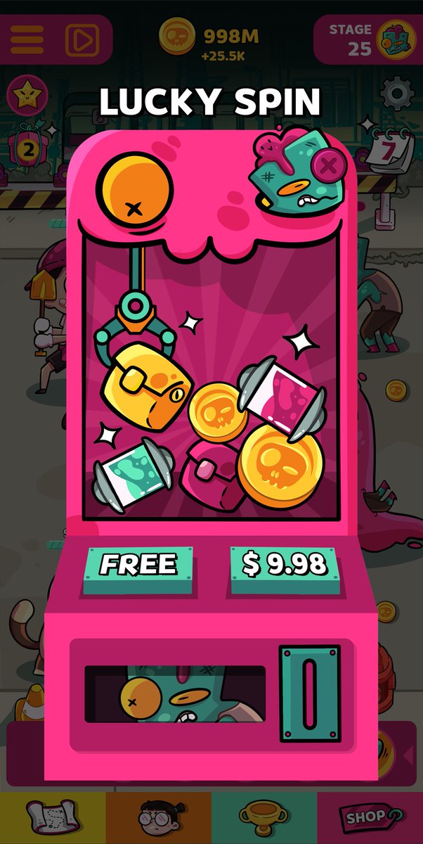 Viimy98's tweet photo. This is my little UI Game Project
Zombie War: Doomsday 🧟‍♂️🧟‍♀️🧟 #uigame #illustration #zombie https://t.co/IrP40Wmw2H