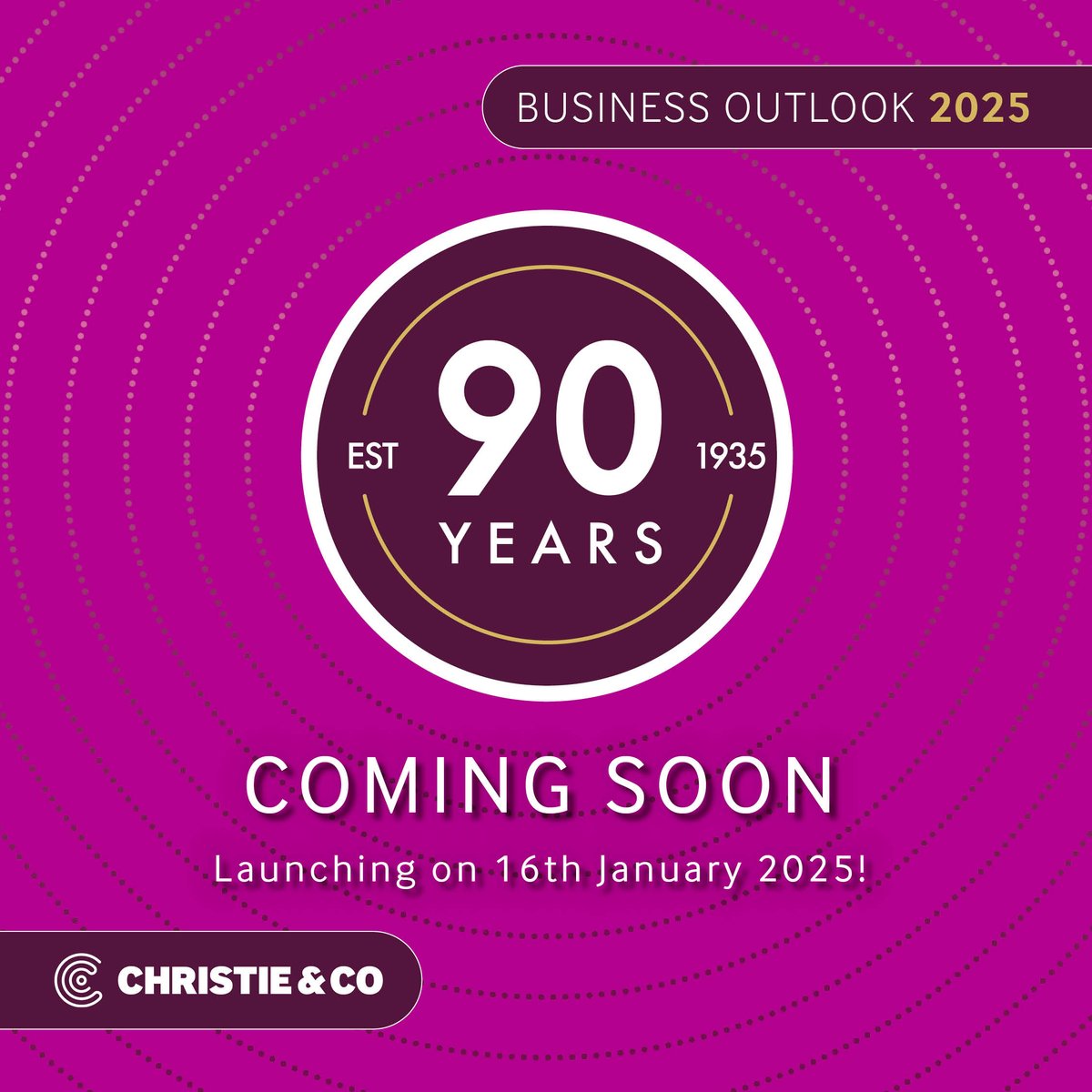 COMING SOON - Our Business Outlook 2025 report is launching in just one month! The annual report gives an overview of our specialist sector markets in 2024 and looks at the year ahead.
#BusinessOutlook2025 #BO25 #marketinsights #annualreport #commercialproperty