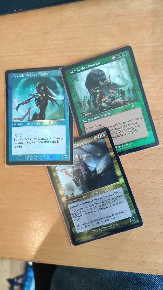 ChroniqDuComm's tweet image. Livraison du père noël en avance, on complète petit à petit dans la collection 🥰🥰

@wizards_magicFR 
#MTGCollection