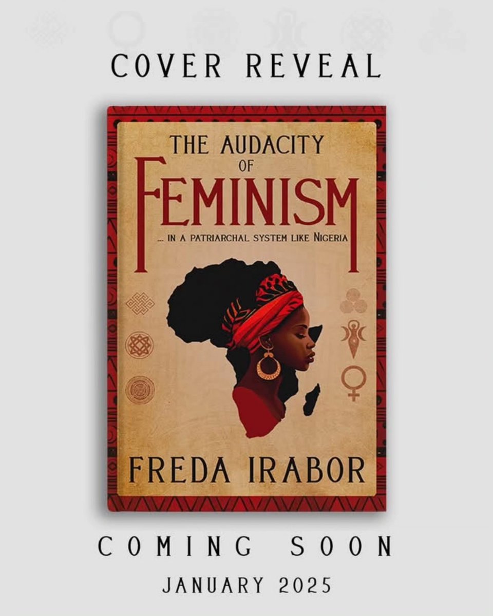 CalebJerryNg's tweet photo. #Anticipate this great book by my dear friend #Irabor #Freda #Akhere !!
“THE AUDACITY OF FEMINISM”
#author
#TheAudacityOfFeminism
#AfricanFeminism
#LeadershipInclusion
#BookLaunch #comingsoon https://t.co/q2QJ4qupIM