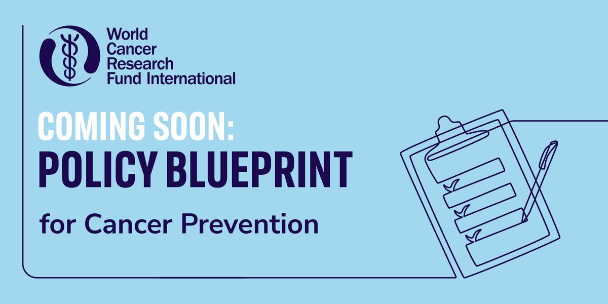 📢 Join us for the launch of our new Policy Blueprint for Cancer Prevention on 29 Jan 2025 at 2:30 PM GMT.  A one-stop-shop for policymakers &amp; advocates, packed with advice to drive cancer prevention policies &amp; create healthier environments for all.  🌍💪tinyurl.com/5xvexat3