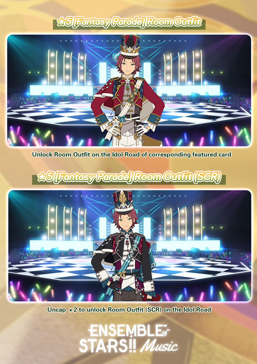 enstarsmusic_EN's tweet image. 👑Card Release! Spotlight Time • March to Dawn ~Dream of The Nutcracker~

⭐️5 [Fantasy Parade] Mao Isara
MV Outfit attached: Pas de deux

Please refer to the images below.

#EnsembleStarsMusic