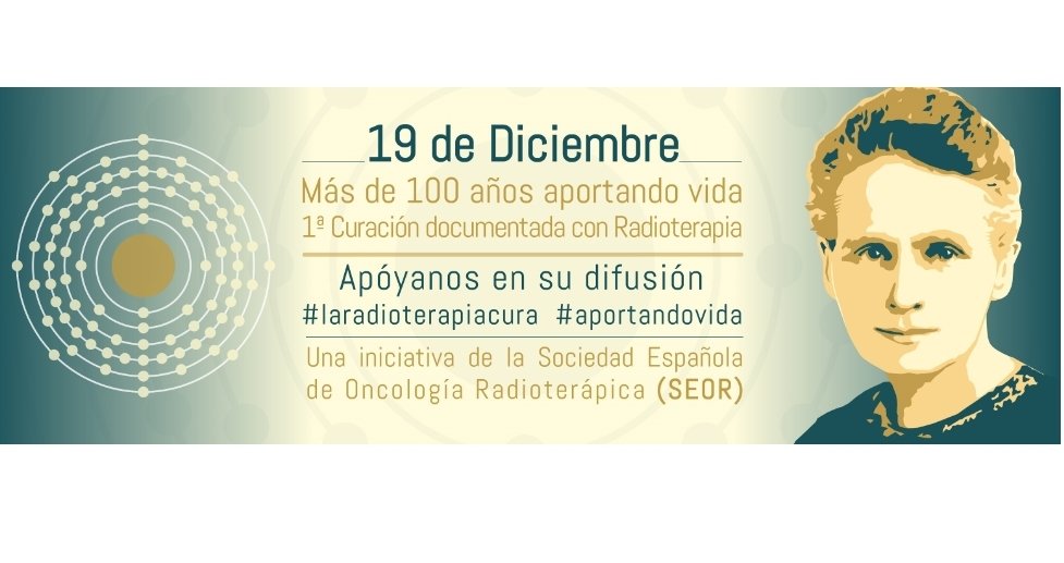 💓El próximo 19 de diciembre, con motivo del aniversario de la primera curación documentada con radioterapia, celebraremos como cada año el Día de la Oncología Radioterápica en España.

#Saray #asociaciónsaray #cancerdemama
#radioterapia #SEOR
