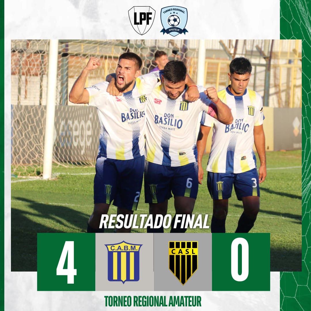 🔝 Bartolomé Mitre lo terminó de liquidar

Fue goleada por 4-0 en el Tito Cucchiaroni ante San Lorenzo de Monte Caseros.

Julio Cáceres, Ernesto Mazacote, Ivan Esquivel y Esteban Klyniauk los goleadores de la tarde.

📸 Prensa Bartolomé Mitre 

#LaLigaDeTodos