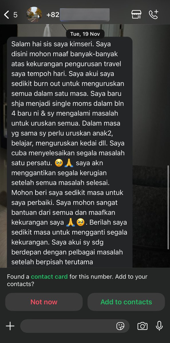 nikialaqishtina's tweet photo. After we posted our bad review on social media, she texted each of us personally, pleading us to delete our video. Nah maam you’re barking up the wrong tree. https://t.co/j2yxZlJ6A2