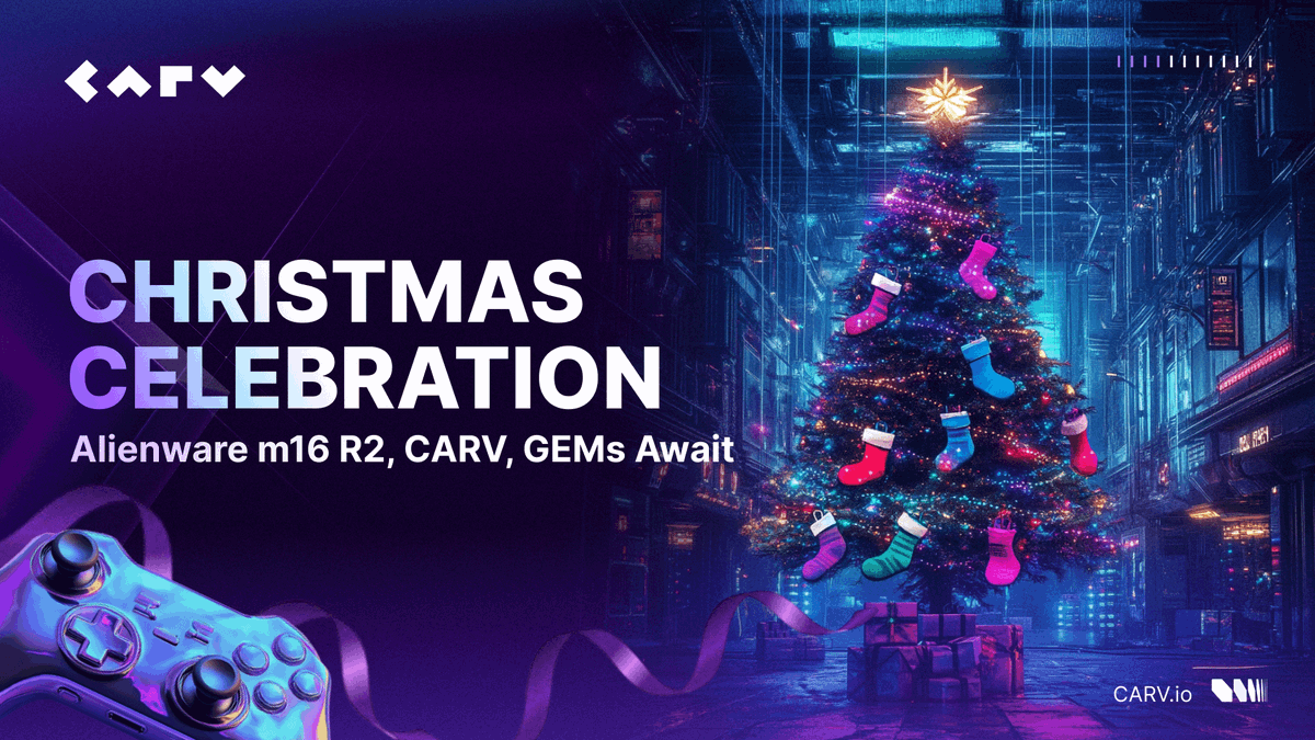 Who needs Santa Claus when you have #SantaCARV?

Who wants a FREE computer this Christmas?

Event ends on the 31st December 2024: event.carv.io/uhOWC

Here's what you can expect ⬇️