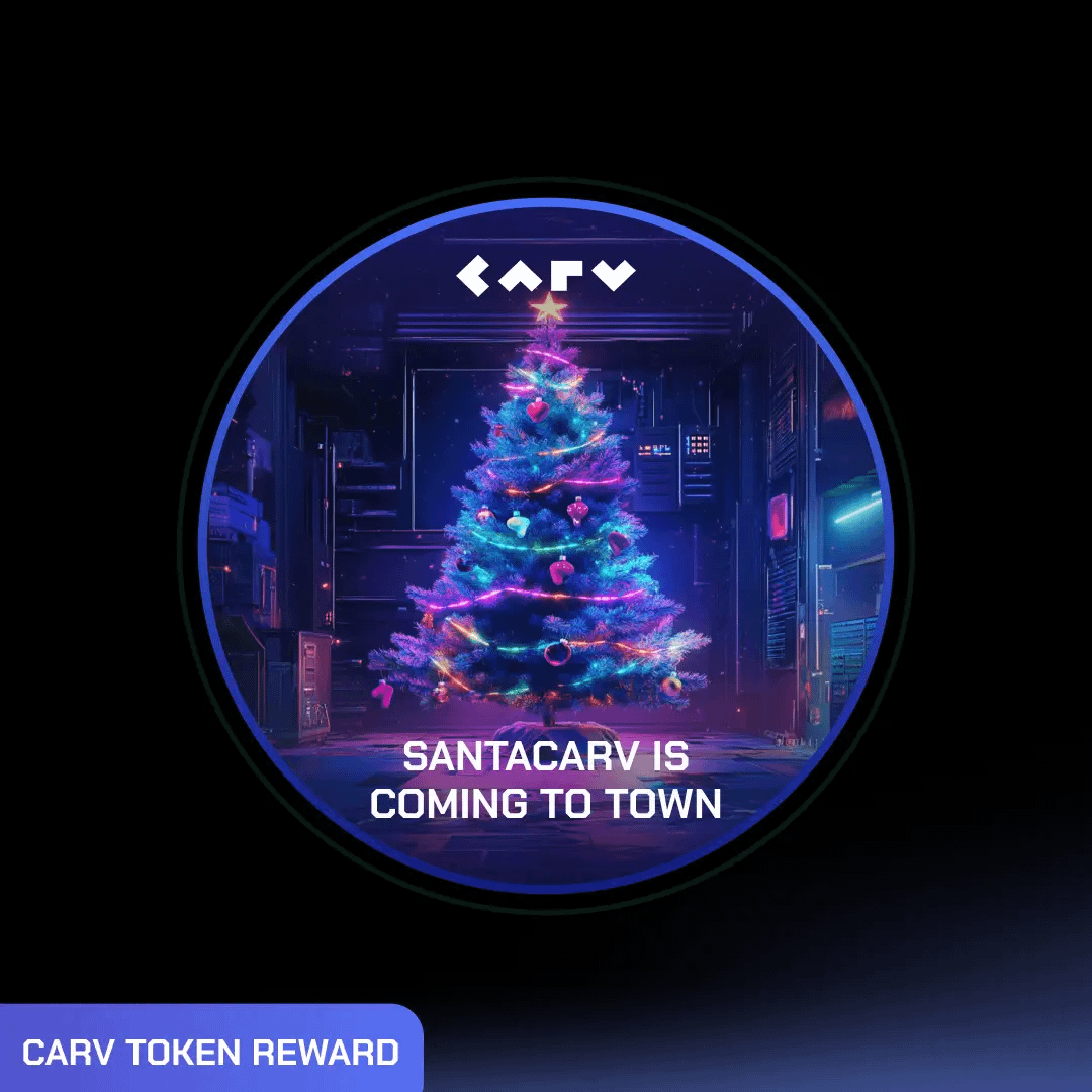 1. SantaCARV is Coming To Town

Reward: 500 $CARV up for grabs AND a badge holder will win an Alienware M16 R2 laptop through a raffle in the shop.

To Enter:

• Retweet this tweet &amp; follow <a href="/carv_official/">CARV</a>
• Share your CARV-themed Christmas pics using #SantaCARV
• Post your