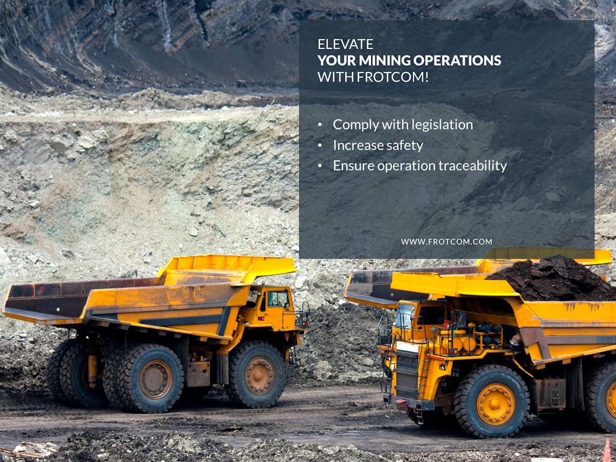 frotcom's tweet image. ⛏️ Safety and compliance are paramount in the mining industry. Frotcom&apos;s fleet management tools enhance vehicle operations, ensure safety, and maintain compliance with regulations.   

#Frotcom #FleetManagement #FleetManagementSoftware #MiningIndustry #SafetyMatters