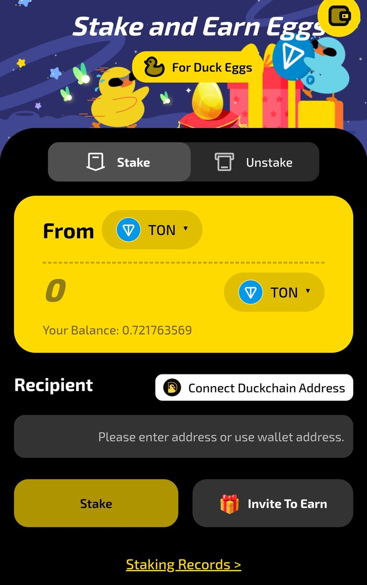 If you are farming DuckChain, I highly recommend doing the bridge task and stake task even if it is just once.

Might be a boost for Airdrop allocation.

Staking code: r09mj2

Don't forget to use an OKX Wallet.