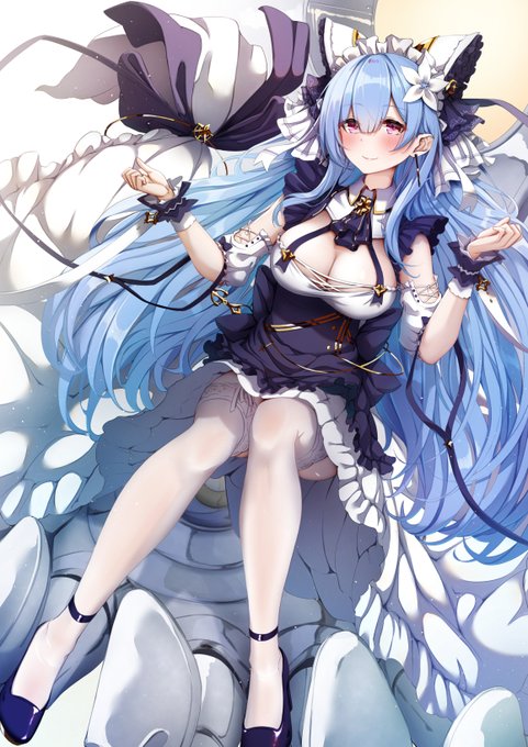 チェシャー衣装を着るヴォロシーロフさん
#アズレン #アズールレーン 