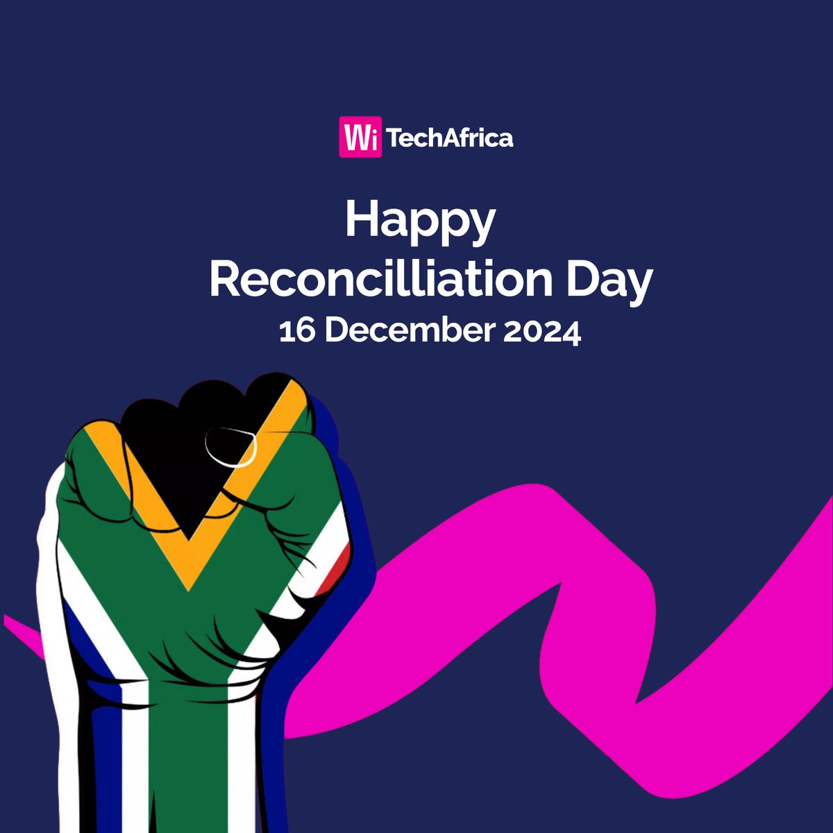 WiTechnology_'s tweet photo. Unity + Diversity = Progress! 

This #DayOfReconciliation, let’s honor how far we’ve come and dream even bigger for the future. Together, we can achieve so much more. 

#WiTechAfrica #CelebrateDiversity #SouthAfricaStrong https://t.co/CCPOyaRB5b