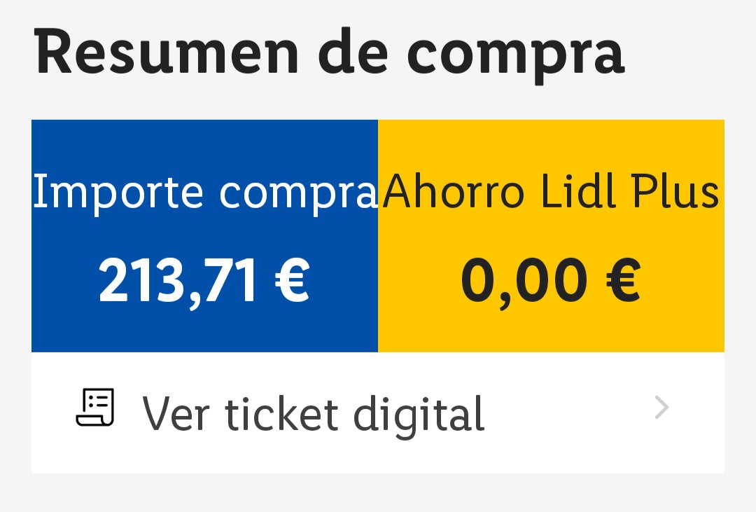 LandDonate's tweet photo. Querido @lidlespana ... una pequeña ayuda a familias numerosas o estas compras son insostenibles. Ni un céntimo de ahorro. https://t.co/t39l8NA62S