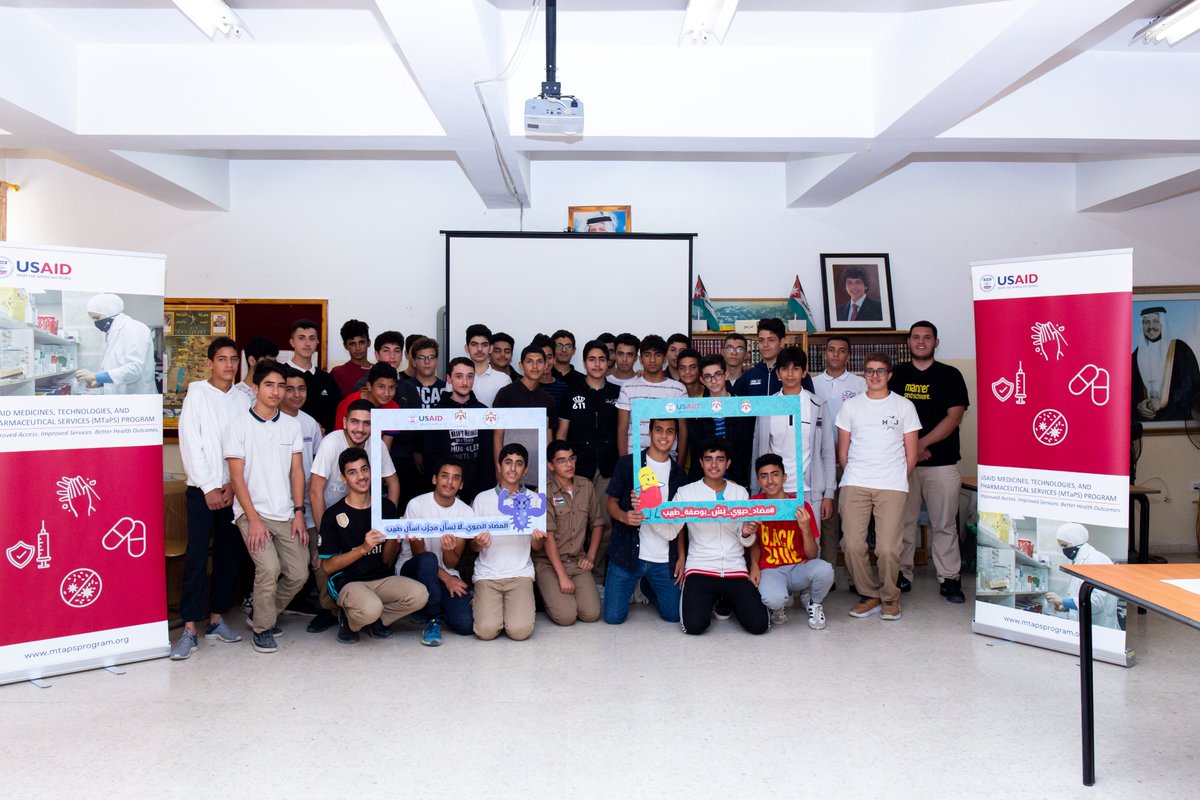 Just published! In this <a href="/FrontiersIn/">Frontiers</a> paper, MTaPS staff describe the programmatic approach implemented across all Jordanian governorates with an objective of increasing awareness and knowledge on #AMR among school-going youth in #Jordan. frontiersin.org/journals/publi…