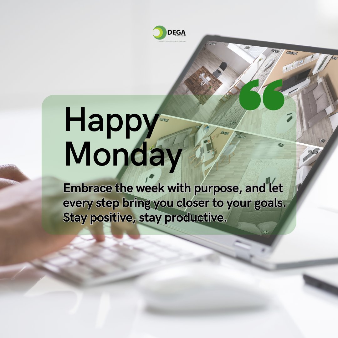 degamconcept's tweet photo. Start your week with peace of mind and security. At DEGA, we specialize in professional CCTV installation and solutions to keep your property monitored and protected. 

Contact us today:
📞 +234 703 465 2753
🌐 https://t.co/FbPNJLpn5e

#monday
#safety https://t.co/NPMiaTjZlU