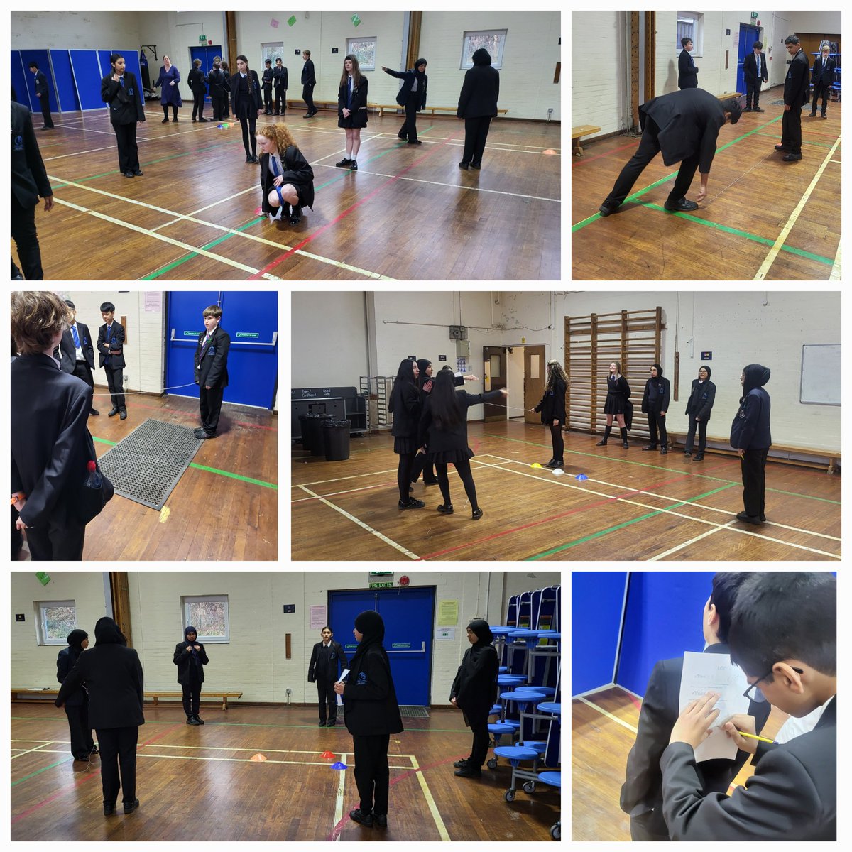 DerbyHighMaths's tweet photo. Year 9s left the classroom behind this week and explored the idea of loci in a practical lesson

Students collaborated using their bodies and string to decide on what shapes represent the locus around a point, from a line and other loci

@derbyhighbury #whatisloci #practicalmaths https://t.co/Vxb6qg3qCL