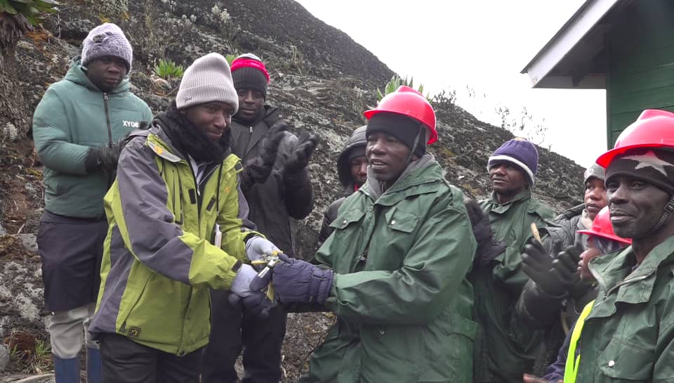 ugwildlife's tweet photo. Yesterday we received the newly constructed Elena camp in Rwenzori Mountain National Park. The camp construction was funded by the Ministry of Tourism, Wildlife and Antiquities @MTWAUganda. https://t.co/h1rnzUoxxG