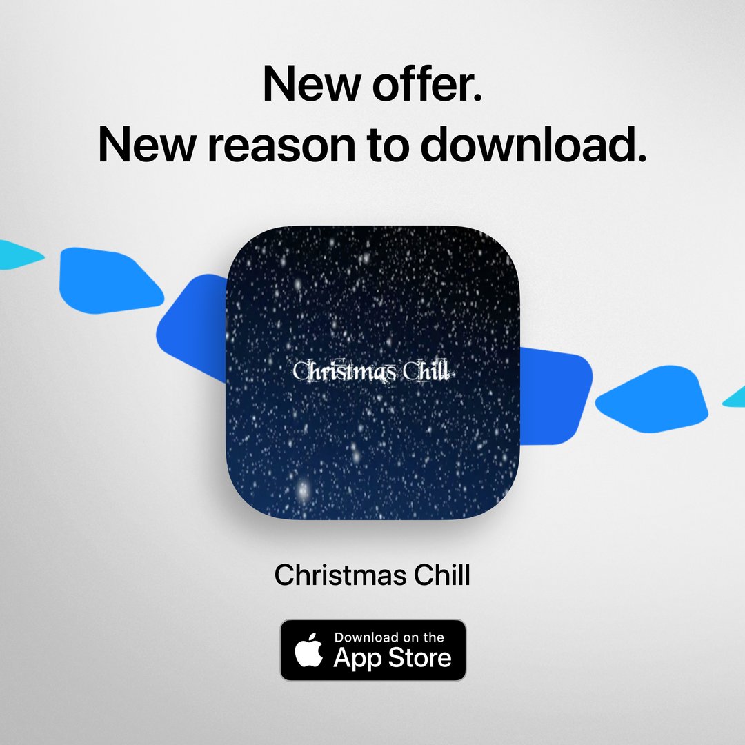Still looking for a festive background for your Apple TV or Apple Vision Pro? 👀

Christmas Chill is down to £1.99 / €1.99 / $1.99 to see you right through the holiday season! 🎄☃️

Download here 👉 apple.co/4fphDDN

#AppleTV #XR #Christmas