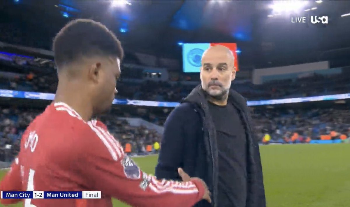 EPL_Wizard's tweet image. Got to feel for Pep man …. 😂