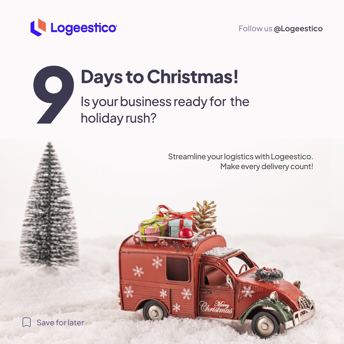 logeestico's tweet photo. Let’s make this season stress-free for your business.

✨ Sign up for Logeestico now!

#HolidayCountdown #LogisticsMadeSimple https://t.co/bguZ3p8tU7