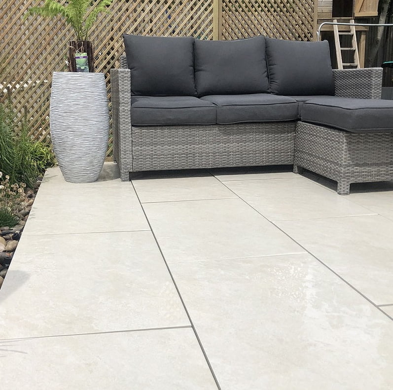 We currently have high stock levels of our stunning Quartz White Porcelain paving. Known for its bright, elegant finish and durability, it’s the perfect choice to bring a clean &amp; modern look to any outdoor space.

Get in touch: castacrete.co.uk/contact-us