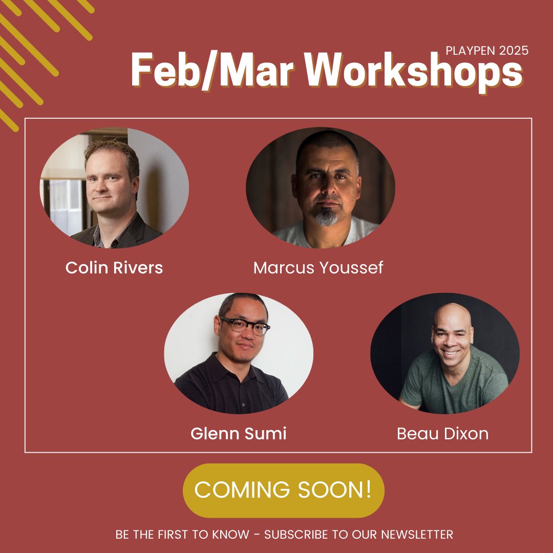 🚨NEW WORKSHOPS ALERT 🚨
We're thrilled to introduce PlayPEN - a workshop series presented by Expect Theatre 🥳

Scroll through to see the epic choices 😱 Click here for more info: linktr.ee/listentoplayme