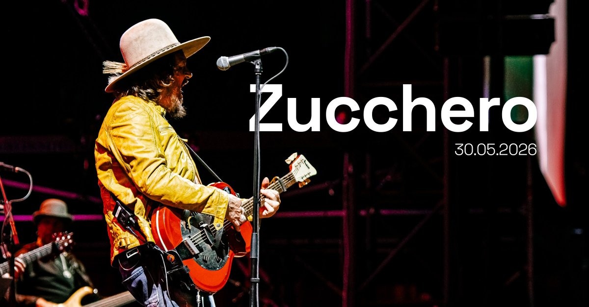 NIEUW! Italiaanse vibes in Antwerpen! 🇮🇹 @zuccherosugar staat op 30 mei 2026 in de Lotto Arena met al zijn grootste hits. Tickets vanaf 20 december om 11 uur. 🎶

🎟 ow.ly/5W2r50UryZz

#Zucchero #LottoArena #Antwerpen #Concert #Show #LiveNation #Tickets