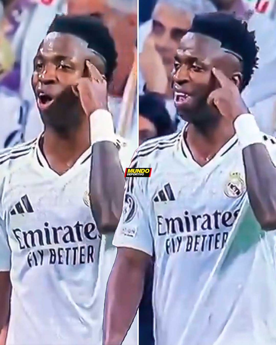 IvaanBlanco26's tweet photo. HILO con todas las veces que Vinicius ha llamado loco, se ha reído, ha aplaudido en la cara o ha insultado a los árbitros. Todas estas veces lo ha hecho y nunca ha pasado nada.

¿Hasta cuándo le va a seguir durando esto?

Juega con otras reglas.

⬇️⬇️⬇️ https://t.co/ZDtqXSFPMh