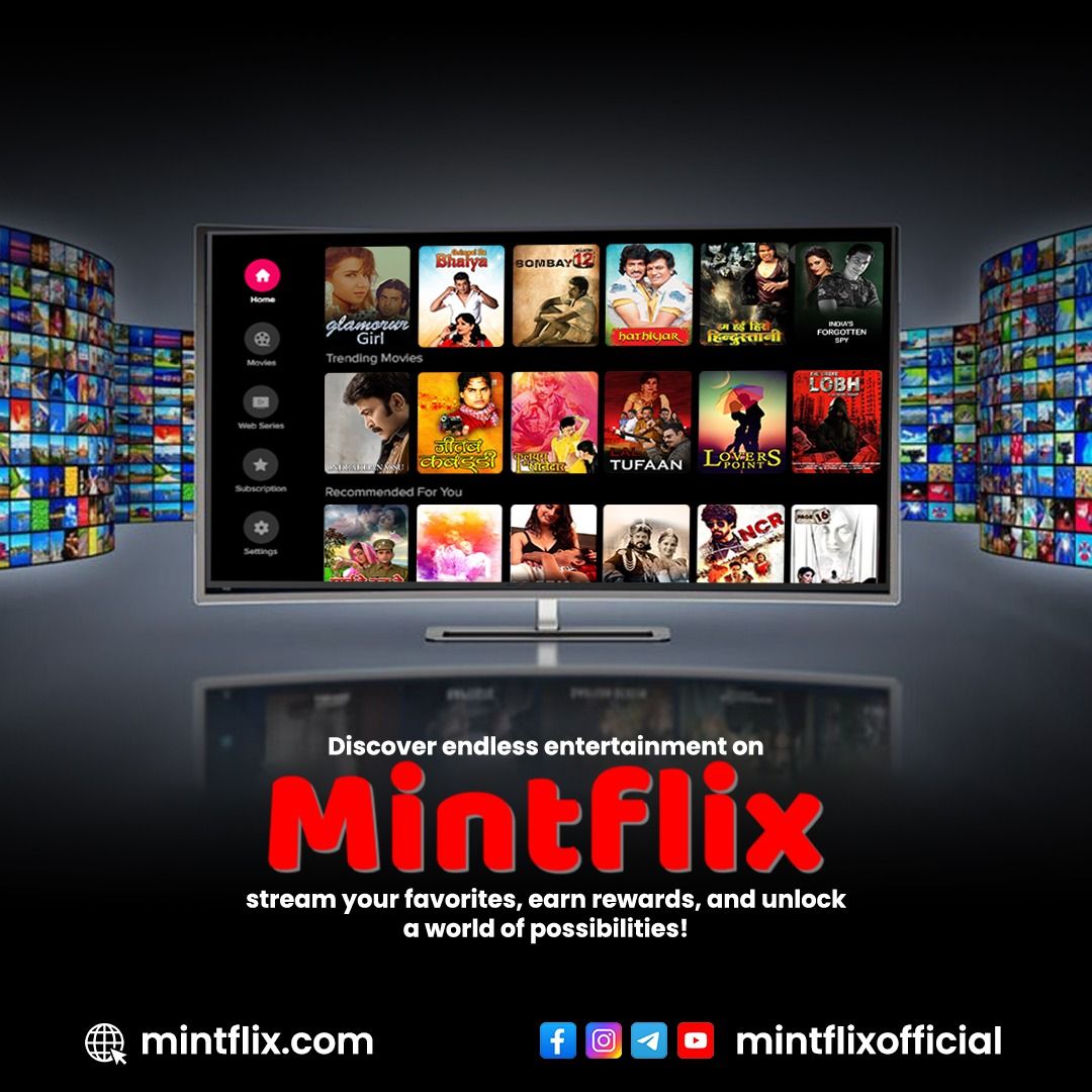 mintflixapp's tweet photo. 🎥 Discover Endless Entertainment 🌟🍿
Stream your favorite movies, earn rewards 💰, and unlock a world of possibilities on Mintflix! 🚀✨

📺 Dive into non-stop fun now: https://t.co/hSvf5waXPh 🎬

#UnlimitedEntertainment #MovieTime #Mintflix #StreamAndEarn https://t.co/EdtzYXsuSL