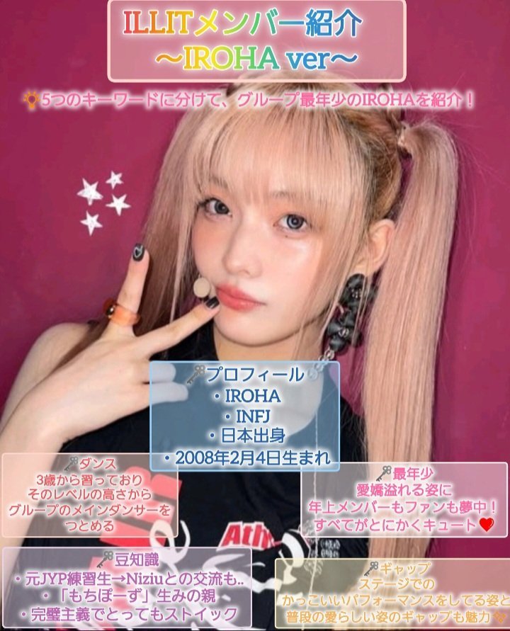 📢ILLITの最年少 📢ILLITの最年少