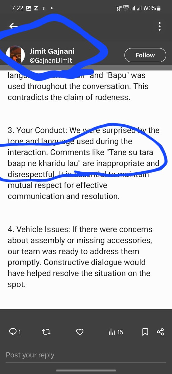 prasadmistry4's tweet photo. For your kind information Mr.jimit , we have never used such words"Tne su tara bapa ne kharidi lau" we have all the avidance starting from entring the store to the leaving the store we never use this words so you can't TWIT WRONG INFORMATION IN THE SOCIAL MEDIA . https://t.co/HSdikDEilh